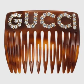 古驰/Gucci 水晶Gucci图案发梳 503957 I12GO 8517