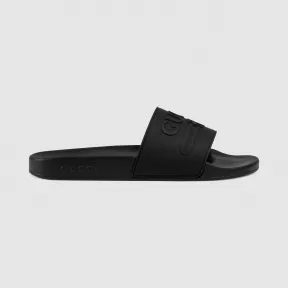古驰/Gucci Gucci标识橡胶拖鞋 522887-JCZ00-1031