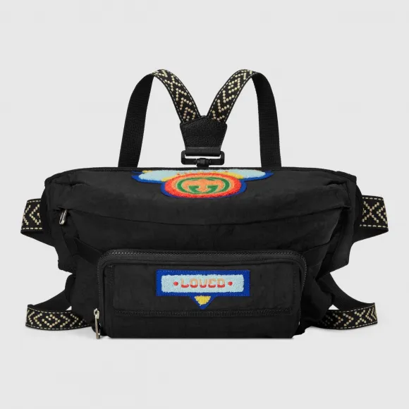 古驰/Gucci Gucci 80年代贴饰腰包 536842 9W5CX 8563