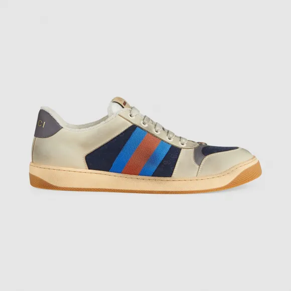 古驰/Gucci Screener系列男士饰GG运动鞋 546551-99W20-4368