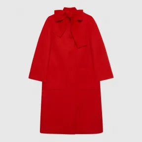 古驰/Gucci 饰自系式细节羊毛大衣 550508 ZHW03 6102