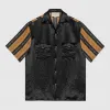 古驰/Gucci 双材质印花保龄球衫 572516 ZABSC 1152