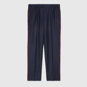 古驰/Gucci 波点羊毛长裤 574337 Z587E 4333