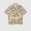 古驰/Gucci 超大造型印花棉质保龄球衫 574559 ZACPC 2338