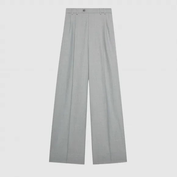 古驰/Gucci 羊毛阔腿裤 579083 ZACFE 4734