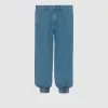 古驰/Gucci 牛仔布慢跑长裤 595531 XDAXH 4009