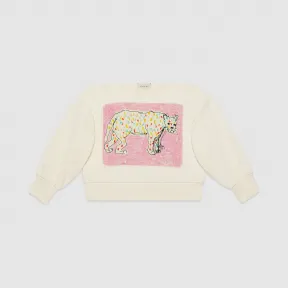 古驰/Gucci 童装 儿童Isabella Cotier印花棉质卫衣 598137_XJBVF_9061