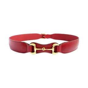 古驰/Gucci 1955 年红色马衔扣皮带 600636-1NS0G-6638