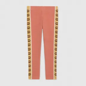 古驰/Gucci 儿童互扣式双G紧身裤 607495_4K008_6769