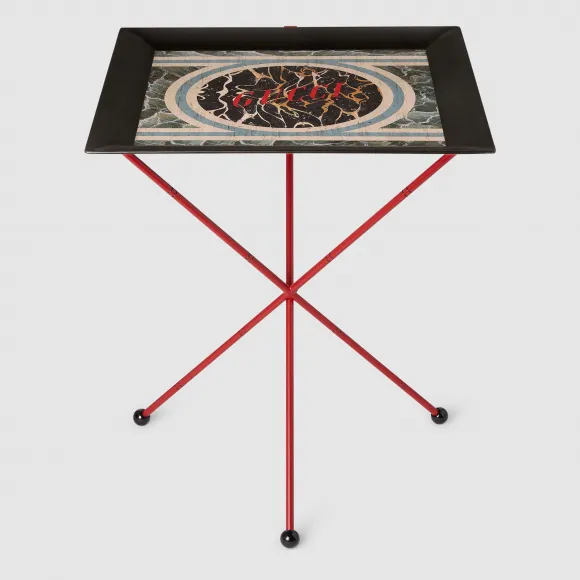 古驰/Gucci   Gucci大理石印花金属托盘 617314-ZAEZU-1868