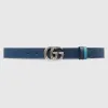 古驰/Gucci 双G带扣双面窄版腰带 643847-CAO2N-4492 