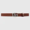 古驰/Gucci GG Marmont 双面细腰带 643847-CAO2N-6780