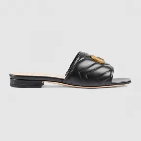 古驰/Gucci 女士双G凉拖 646169-BKO60-1000