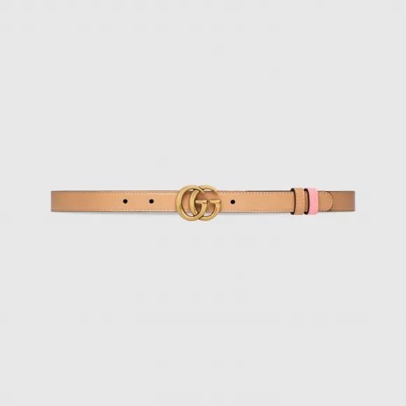 古驰/Gucci GG Marmont 双面细腰带 659418-0YATC-2743