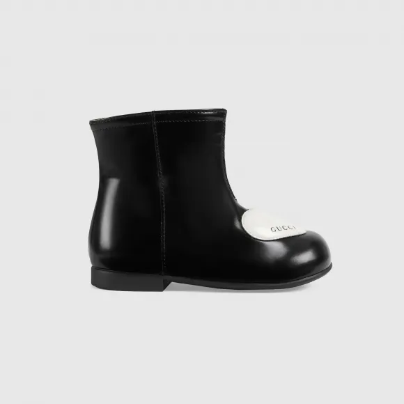 古驰/Gucci 幼儿心形图案靴子 662226-1PKC0-1061 