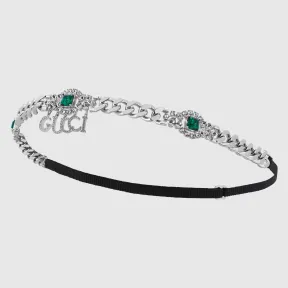 古驰/Gucci 饰 Gucci 字体的头饰 676535-IAAAM-8614