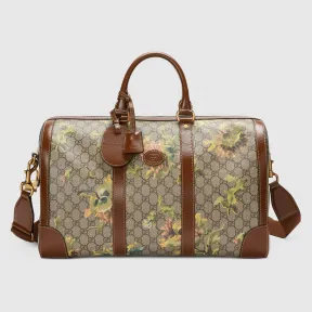 古驰/Gucci GG康乃馨印花行李袋 681133-UH9BT-8308