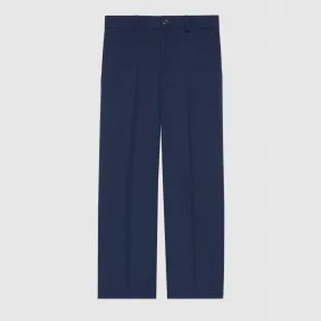 古驰/Gucci 顺滑斜纹布七分裤 690469-Z798C-4142 