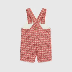 古驰/Gucci 婴幼儿双G提花连身衣 692695-XWATR-6193