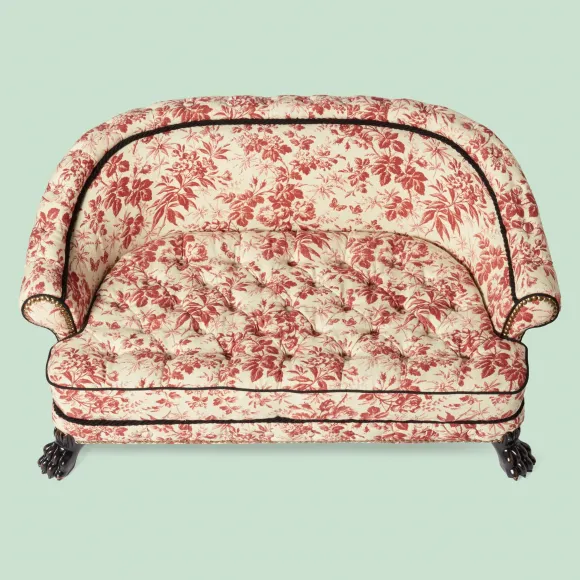 古驰/Gucci Herbarium印花宠物床 697322-ZAJF9-6209 