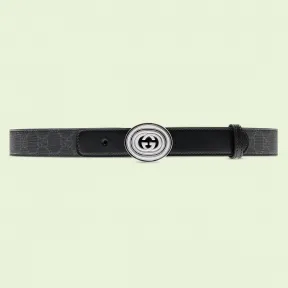 古驰/Gucci 互扣式 G 椭圆形搭扣腰带 699450-92TUX-1000 