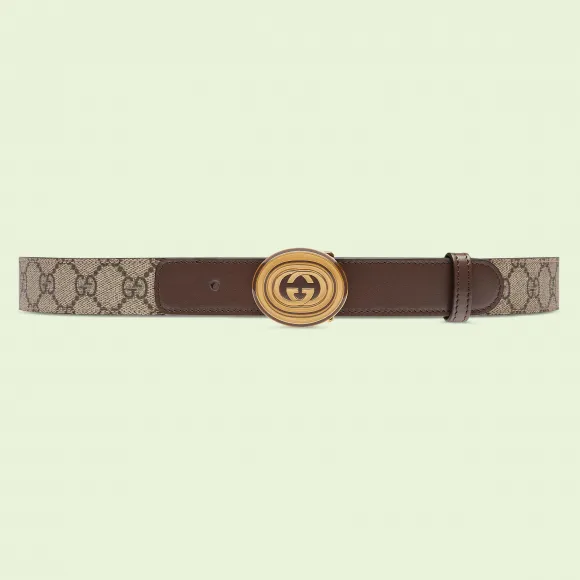 古驰/Gucci 互扣式 G 椭圆形搭扣腰带 699450-92TUY-8367 