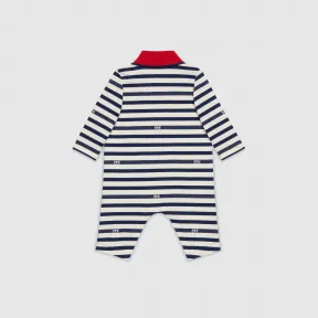 古驰/Gucci 婴儿棉质提花连身衣 699833-XJEIG-9174 