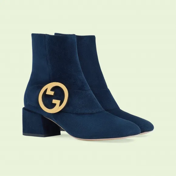 古驰/Gucci Blondie 女式踝靴700016-C6G00-4552 -小迈步海淘品牌官网