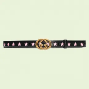 古驰/Gucci Interlocking G星星腰带 709982-AAAR1-1045 
