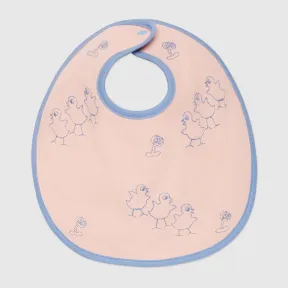 古驰/Gucci （婴儿用品牌名字）小鸡刺绣围兜 727875-3KAAB-5968