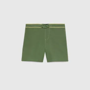 古驰/Gucci 儿童棉质百慕达短裤 737154-XWAXL-3669
