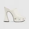 古驰/Gucci Chancla 女士防水台凉鞋 740426-C9D00-9022