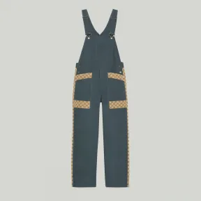 古驰/Gucci 带GG标志插入的棉布工装背带裙 742848-XDCEY-1168