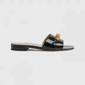 古驰/Gucci 女式五金凉拖 750509-CLG00-1000