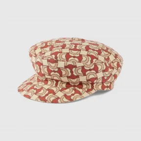 古驰/Gucci 双面棉质提花贝雷帽 752791-4HA2B-9679