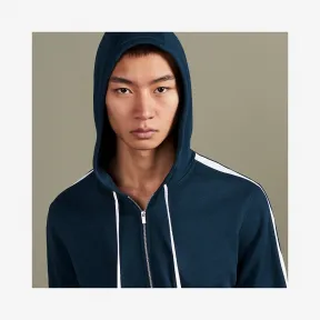 爱马仕/Hermes 双色拉链连帽运动衫 H037510HA60LA