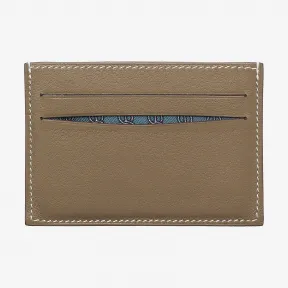 爱马仕/Hermes 灰色 Citizen Twill卡包 H064276CAAA