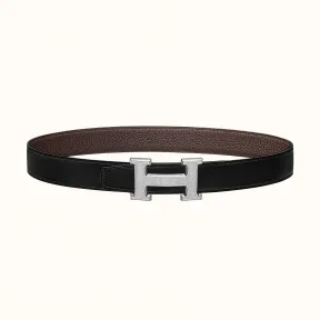 爱马仕/Hermes H 雕纹皮带扣&双面皮腰带32毫米 H064540CK05-H073967CAAB115
