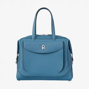爱马仕/Hermes 蓝色 Wallago Cabine 35旅行包 H070970CK7R