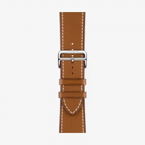 爱马仕/Hermes 米色 Apple Watch Hermès 44毫米单圈表带，折叠扣 H074198CJ34