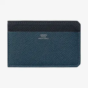 爱马仕/Hermes 黑色 City 4CC colorblock卡包 H074821CAAH