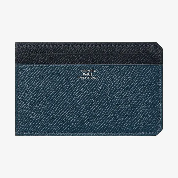 爱马仕/Hermes 黑色 City 4CC colorblock卡包 H074821CAAH