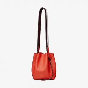 爱马仕/Hermes 橙色 Licol Hermes 17肩背包 H076183CKAB