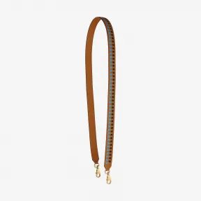 爱马仕/Hermes 米色 Tressage cuir hexagone肩带25毫米 H077723CCAB085
