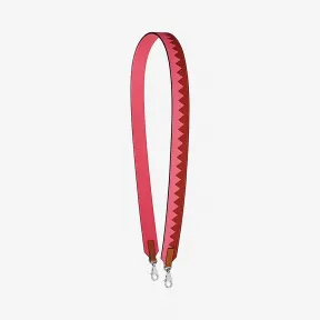 爱马仕/Hermes Tressage cuir Au galop肩带30毫米 H077918CKAD085