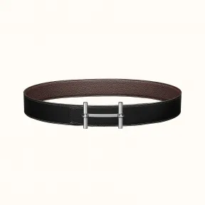 爱马仕/Hermes H d'Ancre皮带扣&双面皮腰带38毫米 H077938CK05-H075387CAAB095
