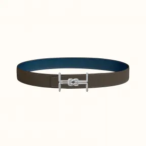 爱马仕/Hermes H Marin皮带扣&双面皮腰带38毫米 H081689CK05-H077971CAAT090
