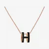 爱马仕/Hermes 黑色 Pop H项链 H147991FO03
