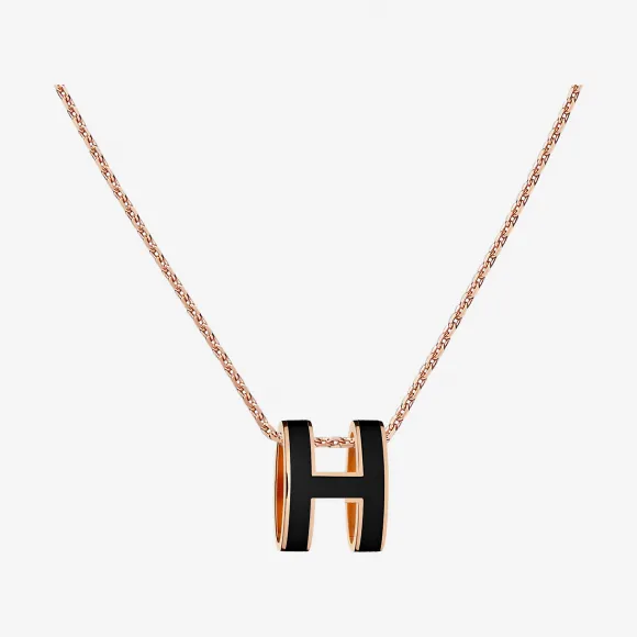 爱马仕/Hermes 黑色 Pop H项链 H147991FO03