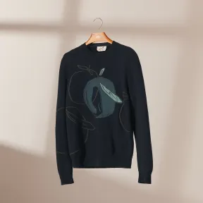 爱马仕/Hermes “Orange Hermes”圆领运动衫 H167120HA01LA